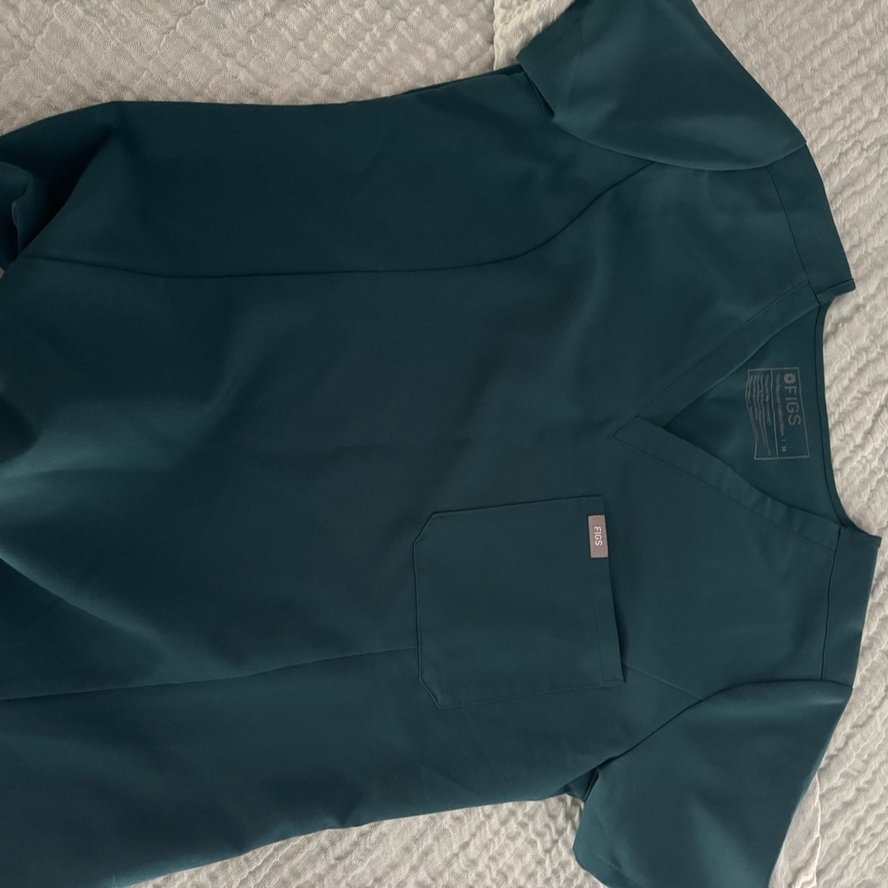 Figs Caribbean Blue slim caterina sz M